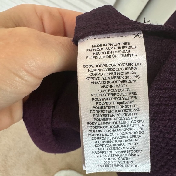 Beautiful Lauren Ralph Lauren Tweed Plum Dress. - Picture 5 of 7